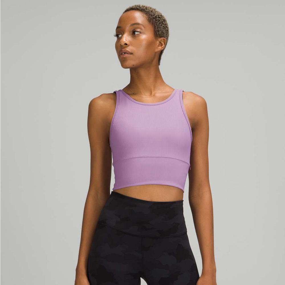Lululemon power pivot ribbed tank top
